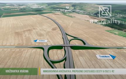 Na predaj investičné pozemky Košice-Krásna od 13€/m2