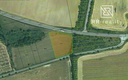 Pozemok s IS - občianska vybavenosť na hlavnom ťahu KE-BA,