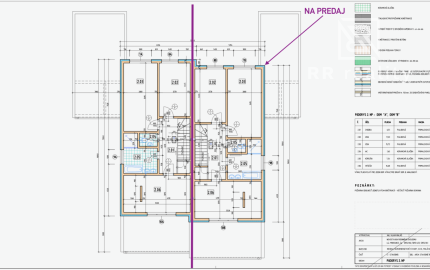 Skolaudovaná novostavba 2-podlažného RD 140m2, všetky IS