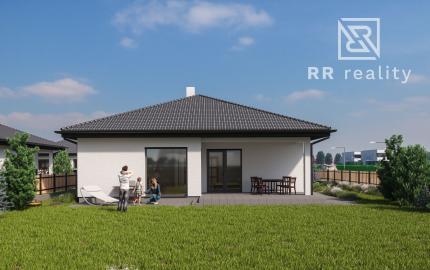 VÝCHODNÉ MOKRANCE, bungalov 139m2, pozemok 673m2, komplet IS