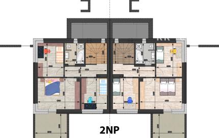 Pozemok so stavebným povolením DVOJDOM - VÝCHODNÉ MOKRANCE