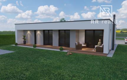 PREDANÉ - Novostavba moderného RD 143m2, Nižná Kamenica, pozemok 861m2