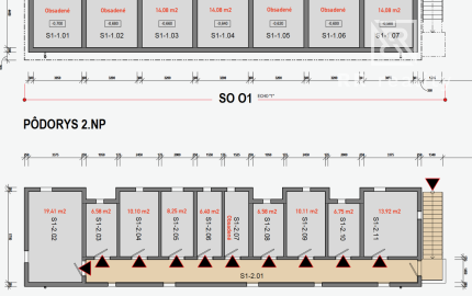 Na prenájom - novo postavené skladové priestory