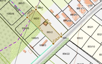 Stavebný pozemok Svinica 667m2