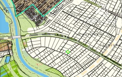 Na predaj investičný pozemok Košice - Krásna 1159m2 (19€/m2)