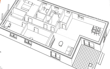 Zariadená novostavba RD NOVÉ MOKRANCE 135m2 na pozemku 565m2