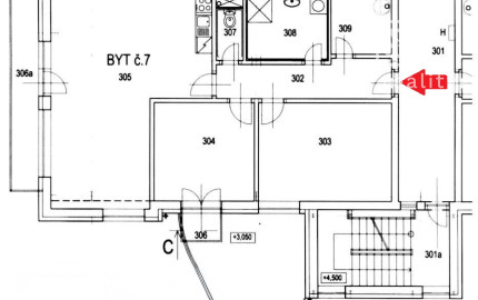 3i byt 99,37m2, novostavba Villa Kalvária, Košice – Sever