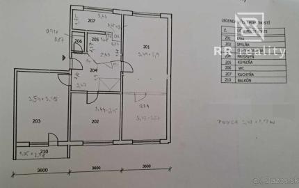 Komplet prerobený 85m2 4 izbový byt Košice Dargovských Hrdinov