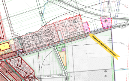 POZEMOK 5547m² PRE OBČIANSKU VYBAVENOSŤ – VÝCHODNÉ MOKRANCE
