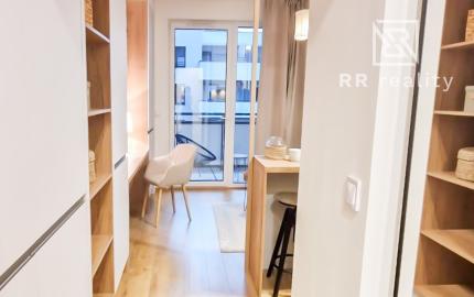 Na predaj štýlový 1-izb. byt v novostavbe, širšie centrum