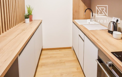 Na predaj štýlový 1-izb. byt v novostavbe, širšie centrum