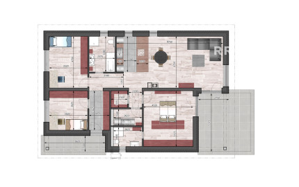 PREDANÉ - Luxusne zariadená novostavba RD NOVÉ MOKRANCE, Pozemok 608m2