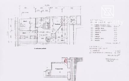 PREDANÉ - 4-izbový mezonet s terasou 128m2, centrum (Mäsiarska ul.)