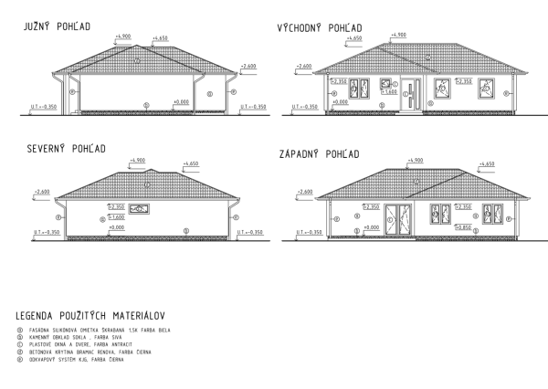 PREDANÉ - Novostavba 4i RD, NOVÉ MOKRANCE, všetky IS, asfaltové cesty
