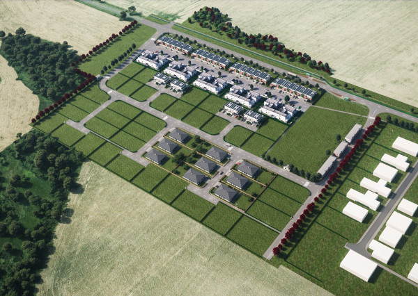 VÝCHODNÉ MOKRANCE, inžinierske siete už postavené I28, 815m2