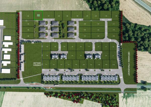 VÝCHODNÉ MOKRANCE, inžinierske siete už postavené I38, 737m2