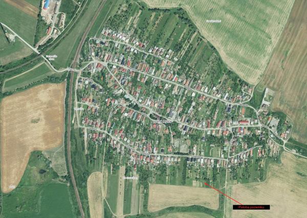 PREDANÉ - Pozemok zahrnutý v územnom pláne na RD, Vyšná Myšľa 2842m2