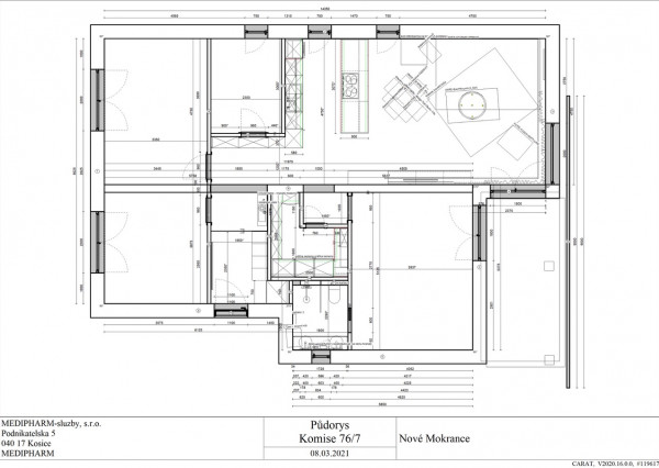 PREDANÉ - Luxusne zariadená novostavba RD NOVÉ MOKRANCE, Pozemok 608m2