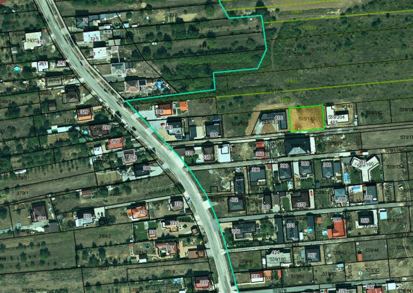 PREDANÉ - Bidovce, Stavebný pozemok s projektom, všetky IS na pozemku