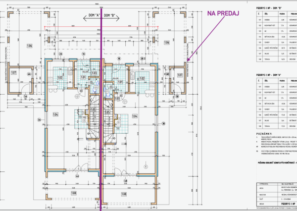 Skolaudovaná novostavba 2-podlažného RD 140m2, všetky IS