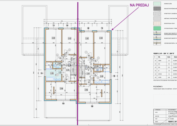 Skolaudovaná novostavba 2-podlažného RD 140m2, všetky IS