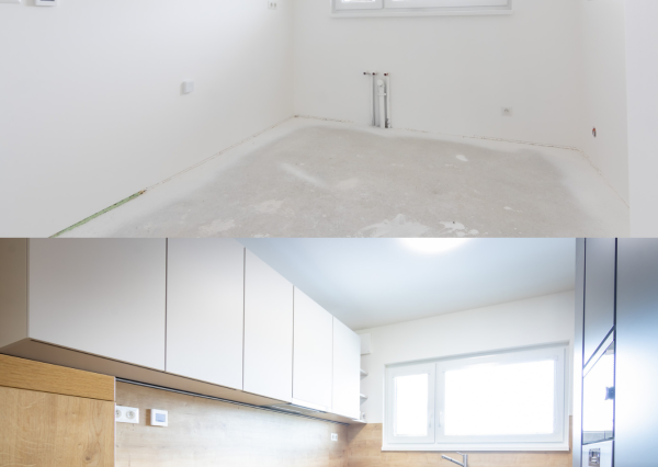 Skolaudovaná novostavba 2-podlažného RD 140m2, všetky IS