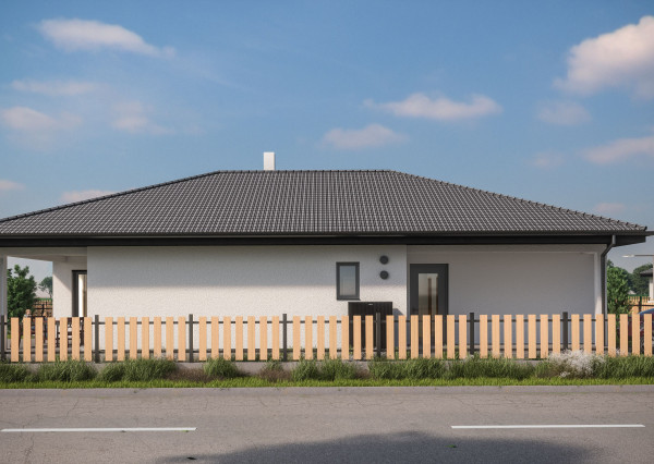 VÝCHODNÉ MOKRANCE, bungalov 139m2, pozemok 673m2, komplet IS