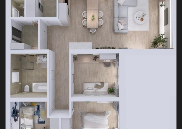 ĎURKOV, novostavba RD na kľúč, pozemok 600m2, komplet IS, TČ