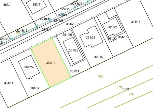 Stavebný pozemok 640m2 , Bačkovík - nová lokalita