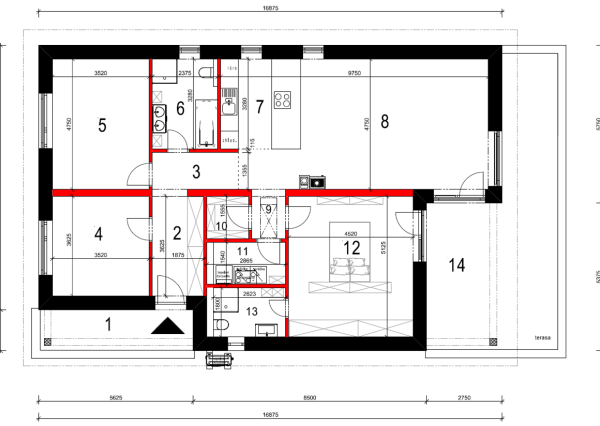 VÝCHODNÉ MOKRANCE, bungalov 139m2, pozemok 673m2, komplet IS