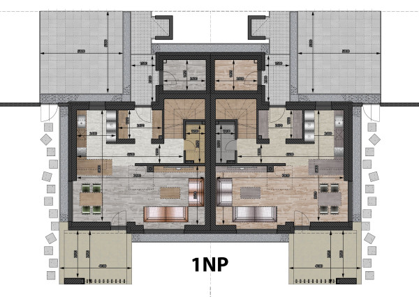 Pozemok so stavebným povolením DVOJDOM - VÝCHODNÉ MOKRANCE