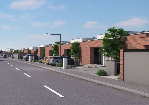 Radový 4-izbový dom 113m2, VÝCHODNÉ MOKRANCE, pozemok 455m2