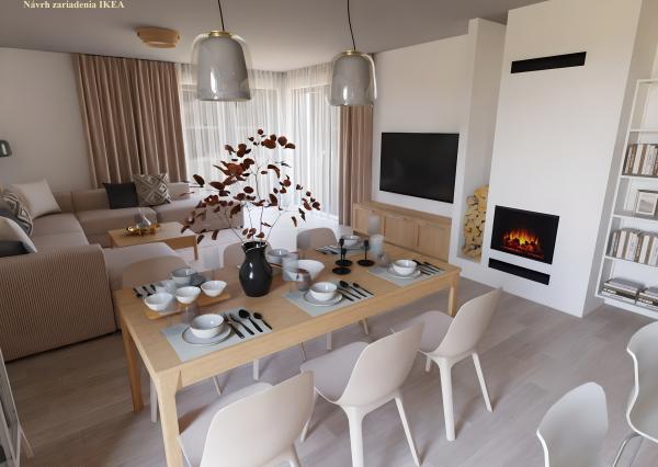 VÝCHODNÉ MOKRANCE, bungalov 139m2, pozemok 673m2, komplet IS