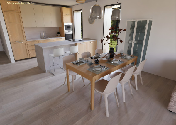 VÝCHODNÉ MOKRANCE, bungalov 139m2, pozemok 673m2, komplet IS