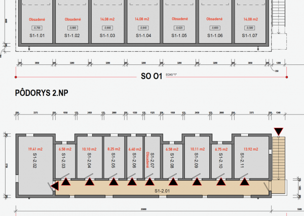 Na prenájom - novo postavené skladové priestory