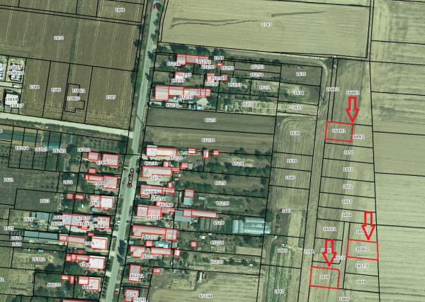 Cestice, pozemky zahrnuté v územnom pláne, 78€/m2