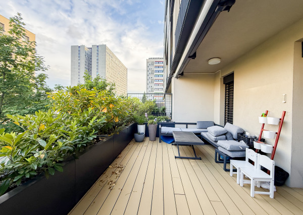 NOVÁ TERASA - NOVOSTAVBA 3i byt s terasou celkovo 105,7m2