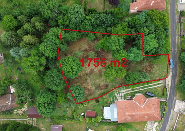 Stavebný pozemok 1756 m2 v obci Telkibánya, Maďarsko