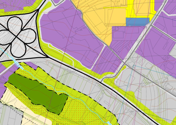 Pozemok (občianska vybavenosť) Červený rak -oproti OC Optima