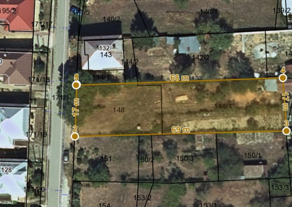 Stavebný pozemok 1165m2, intravilán obce Nováčany