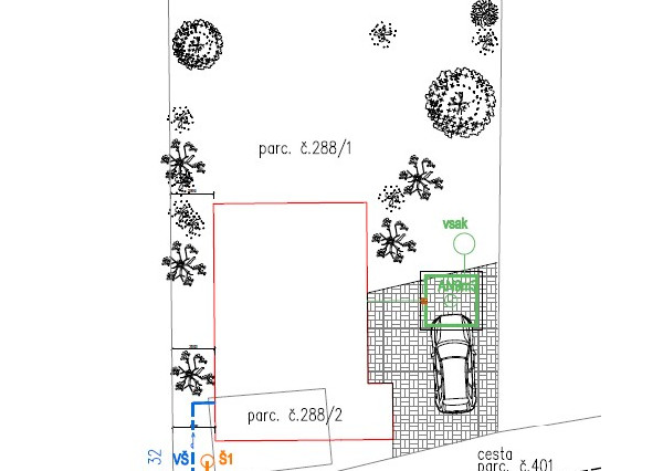 BAŠKA - pozemok so stavebným povolením, len 6 minút od KVP