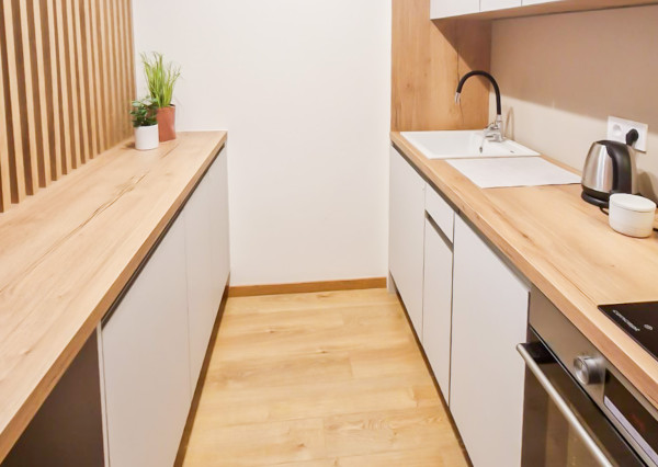 Na predaj štýlový 1-izb. byt v novostavbe, širšie centrum