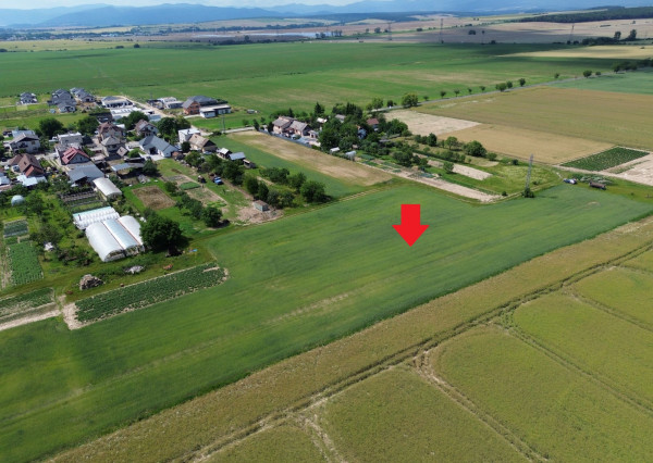 Cestice - pozemok 831m2 zahrnutý územnom pláne