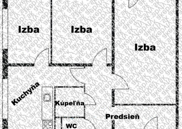 REZERVOVANÉ 3-izbový byt s Loggiou, výhľad na celé mesto