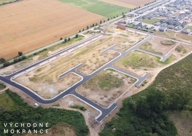 VÝCHODNÉ MOKRANCE, inžinierske siete už postavené I29, 778m2