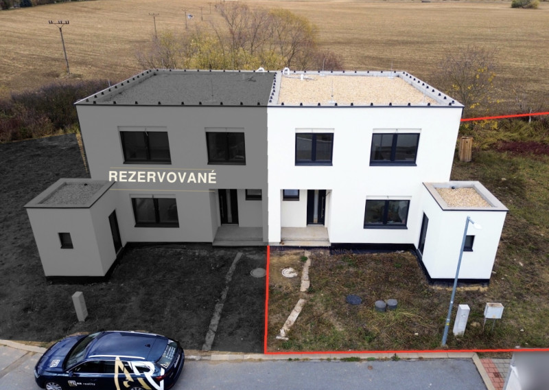 Dvojdom v štandarde - NOVÉ MOKRANCE, Malinová ul., Všetky IS