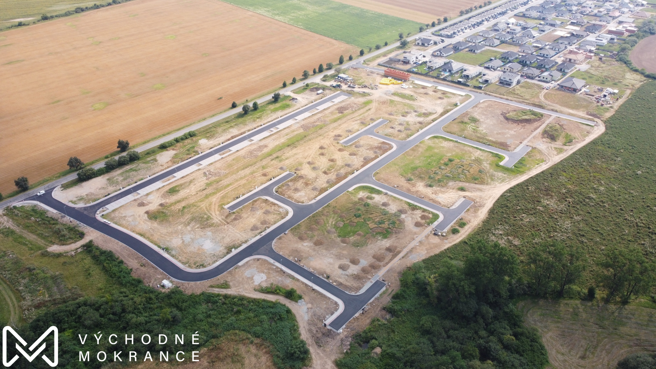 VÝCHODNÉ MOKRANCE, inžinierske siete už postavené I38, 737m2